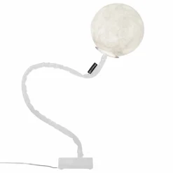 In-es.artdesign Moderne Stehlampen-Flexible Stehlampe Micro Luna Nebel