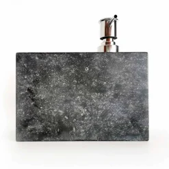 Viadurini Bathroom Badzubehör-Flüssigseifenspender mit Marmorglas Made in Italy - Clik