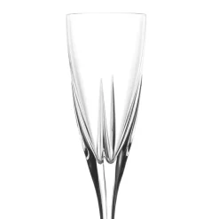 Viadurini Kitchen Italienisches Kristallgeschirr-Flötengläser aus farbigem oder transparentem Öko-Kristall 12 Stück - Amalgam