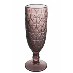 Viadurini Kitchen Weinkelch-Flötenkelch-Set aus farbigem Glas und verschiedenen Dekorationen 12-teilig - Mix