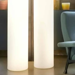 SLIDE Moderne Stehlampen-Fluo zylindrische Stehleuchte aus Italien