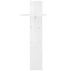 Viadurini Living Wandgarderobe-Flurgarderobe aus glänzendem Holz in Weiß oder Anthrazit - Emanuelito