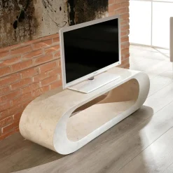 Viadurini Living Couchtische Aus Stein-Fossil Stone Couchtisch/TV-Ständer – Jasper
