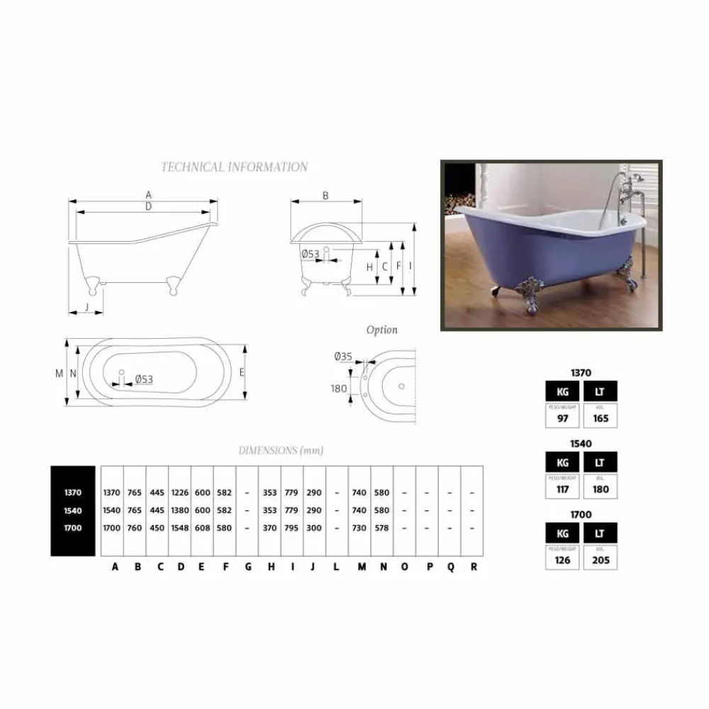 Viadurini Bathroom Freistehende Badewannen-Freestanding Badewanne in modernem Design Carrie