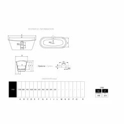 Viadurini Bathroom Freistehende Badewannen-Freestanding Badewanne mit Stahlbezug in modernem Design Sharon