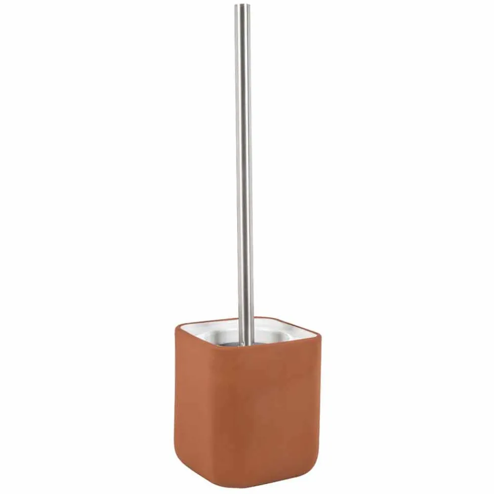 Viadurini Bathroom Badzubehör-Freistehende Badaccessoires aus Terrakotta und weißer Keramik - Terracotta