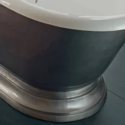 Viadurini Bathroom Freistehende Badewannen-Freistehende Badewanne aus Gusseisen Vintage-Stil, Made in Italy - Orsola