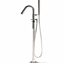 Viadurini Bathroom Freistehende Badewannen-freistehende Badewanne made in Italy, aus Solid Surface - Flow