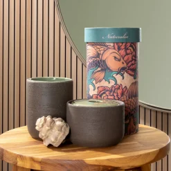 Viadurini Bathroom Badzubehör-Freistehende Badezimmeraccessoires aus feuerfestem Ton Made in Italy - Antonella