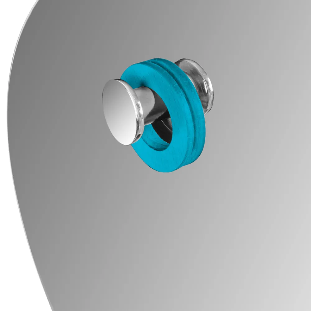 Viadurini Bathroom Badmöbel Stehend-Freistehende Badezimmerschrank-Komposition mit farbigen Accessoires - Maryse