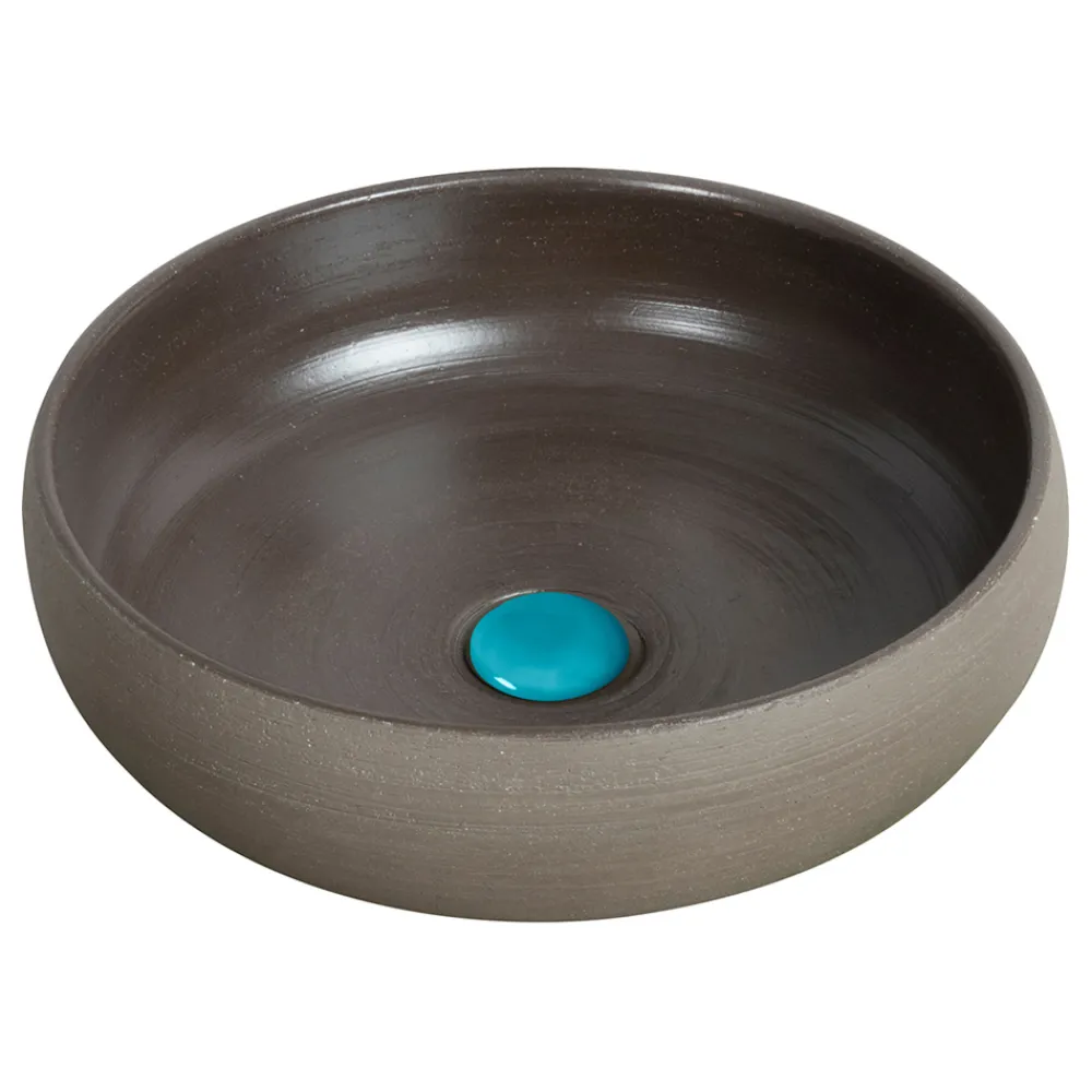 Viadurini Bathroom Badmöbel Stehend-Freistehende Badezimmerschrank-Komposition mit farbigen Accessoires - Maryse