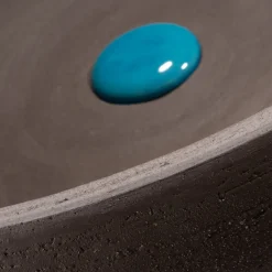 Viadurini Bathroom Badmöbel Stehend-Freistehende Badezimmerschrank-Komposition mit farbigen Accessoires - Maryse