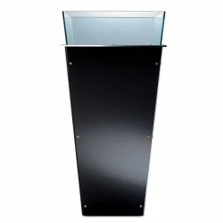 Viadurini Decor Deko Vasen-Freistehende Vase aus Glas und austauschbaren Paneelen 3 Dimensionen - Ghenna