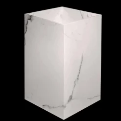 Viadurini Bathroom Keramikwaschbecken-Freistehendes Waschbecken, Säule, aus Feinsteinzeug, Luxus Made in Italy - Calogero