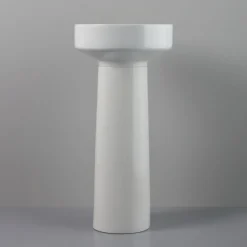 Viadurini Bathroom Keramikwaschbecken-Freistehendes Waschbecken aus farbiger Keramik Made in Italy - Gabriel