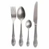 Viadurini Kitchen Besteck Set-Full-Service-Set mit 24 Teilen Design Satin Steel - Fantasy1