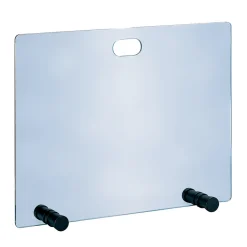 Viadurini Fire Design Funkenschutz Kamin-Funkenfänger aus gehärtetem Kristall und 4 Füße, hergestellt in Italien – Delfino