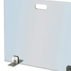 Viadurini Fire Design Funkenschutz Kamin-Funkenfänger aus gehärtetem Kristall und Stahlfüßen, hergestellt in Italien – Volumen