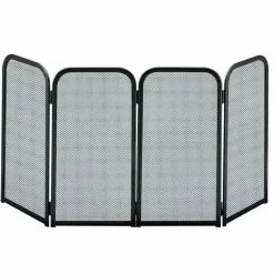 Viadurini Fire Design Funkenschutz Kamin-Funkenfänger mit 4 Türen aus Metall, hergestellt in Italien – Kaninchen