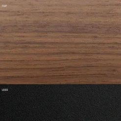 Viadurini Living Esstische-Furnierter Esstisch mit Stahlgestell, hergestellt in Italien – Dalmatiner