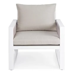 Viadurini in the Garden Garten Lounge Set-Garden Lounge aus weißem oder schwarzem Design Aluminium - Regendusche