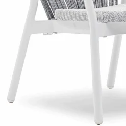 Varaschin Metallsessel-Garden Lounge Sessel Polsterstoff und Aluminium - Smart von