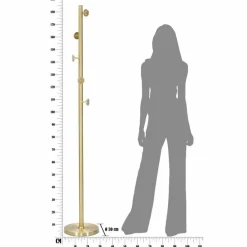 Viadurini Living Garderobenständer-Garderobenständer aus Eisen im modernen Design - Manuella