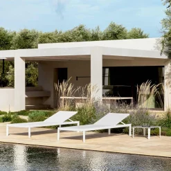 Viadurini in the Garden Sonnenliegen-Garten Chaiselongue mit oder ohne hochwertige Matratze - Filomenalet