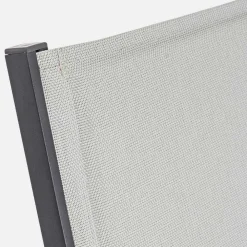 Viadurini in the Garden Sonnenliegen-Garten Chaiselongue mit Rädern und liegender Rückenlehne, 4 Stück - Babilonia