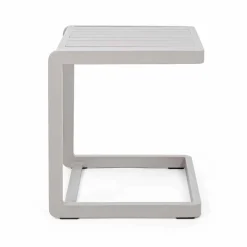 Viadurini in the Garden Garten Beistelltisch-Garten Couchtisch aus lackiertem Aluminium, Homemotion, 2 Stück - Rodric