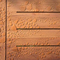 Viadurini in the Garden Gartentische Aus Teakholz-Garten Esstisch aus Natur- oder Schwarzholz, italienischer Luxus - Suzana