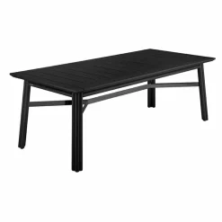 Viadurini in the Garden Gartentische Aus Teakholz-Garten Esstisch aus Natur- oder Schwarzholz, italienischer Luxus - Suzana