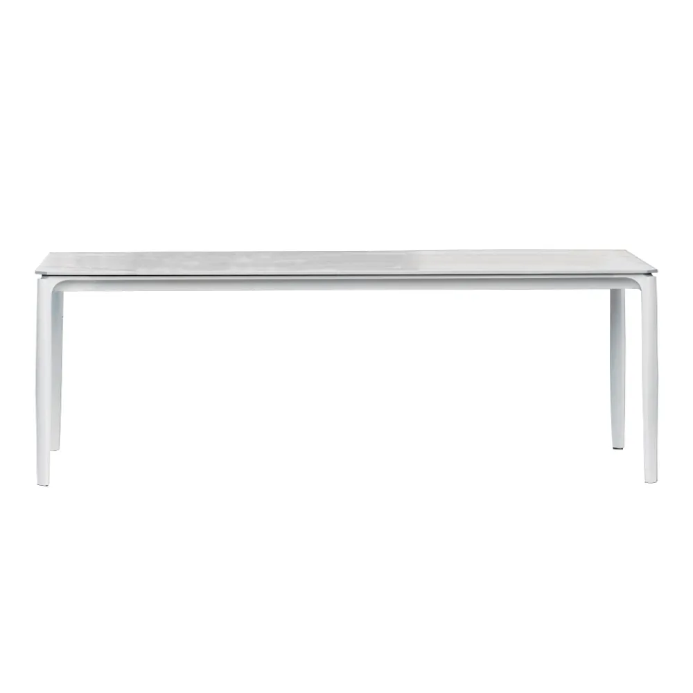 Viadurini in the Garden Gartentische Aus Aluminium-Garten Esstisch in Aluminium und Hpl oder Gres, verschiedene Ausführungen - Filomena