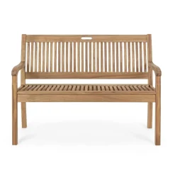 Viadurini in the Garden Gartenbänke-Gartenbank aus Akazienholz für 2- oder 3-Sitzer im Freien - Roxen