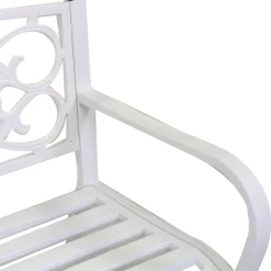 Viadurini in the Garden Gartenbänke-Gartenbank aus Metall mit verschiedenen Oberflächen - Stapler