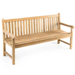 Viadurini in the Garden Gartenbänke-Gartenbank aus natürlichem Teakholz in verschiedenen Größen - Yggdrasil