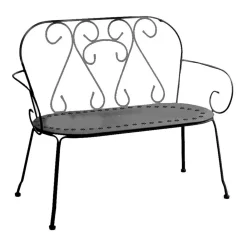 Viadurini in the Garden Gartenbänke-Gartenbank ganz aus Metall - Archiv