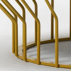 Viadurini in the Garden Garten Beistelltisch-Garten-Couchtisch aus Glaskeramik und Metall Made in Italy - Guerrino