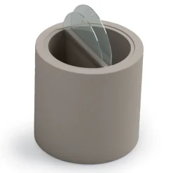 Viadurini in the Garden Garten Beistelltisch-Garten-Couchtisch aus Polyethylen mit Behälter Made in Italy - Stracco