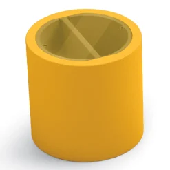 Viadurini in the Garden Garten Beistelltisch-Garten-Couchtisch aus Polyethylen mit Behälter Made in Italy - Stracco