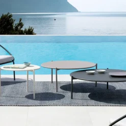 Viadurini in the Garden Garten Beistelltisch-Garten-Couchtisch aus Stahl in verschiedenen Größen Made in Italy - Sansa