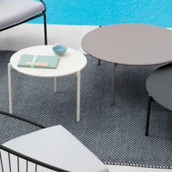 Viadurini in the Garden Garten Beistelltisch-Garten-Couchtisch aus Stahl in verschiedenen Größen Made in Italy - Sansa