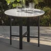 Myyour Garten Beistelltisch-Garten-Couchtisch aus Steingut und Stahl Made in Italy - Begin by