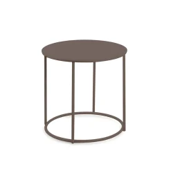 Viadurini in the Garden Garten Beistelltisch-Garten-Couchtisch aus verzinktem Stahl in verschiedenen Größen Made in Italy - Brienne