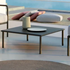 Viadurini in the Garden Garten Beistelltisch-Garten-Couchtisch aus verzinktem Stahl Made in Italy - Arwen