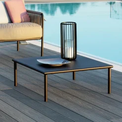 Viadurini in the Garden Garten Beistelltisch-Garten-Couchtisch aus verzinktem Stahl Made in Italy - Arwen