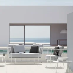 Viadurini in the Garden Garten Beistelltisch-Garten-Couchtisch aus verzinktem Stahl Made in Italy - Brienne