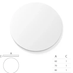 Viadurini in the Garden Garten Beistelltisch-Garten-Couchtischgestell aus Polyethylen und HPL-Platte Made in Italy - Lucy