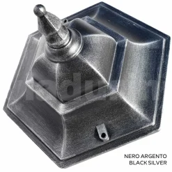 Viadurini Lighting Garten-Wandlampen-Garten-Deckenleuchte aus Glas und 5 Aluminiumoberflächen - Pinako