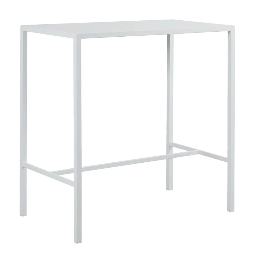 Viadurini in the Garden Gartentische Fest-Garten-Hochtisch aus verzinktem Stahl Made in Italy - Vesna